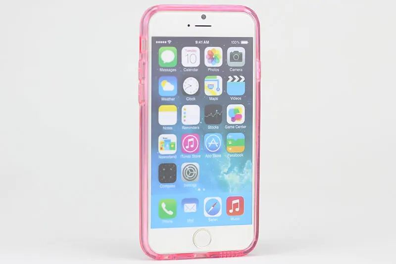 2016 чехол для iphone 6 6s 4 7 &quotдюймов TPU кожа радуга блеск тройная задняя защита тонкий |