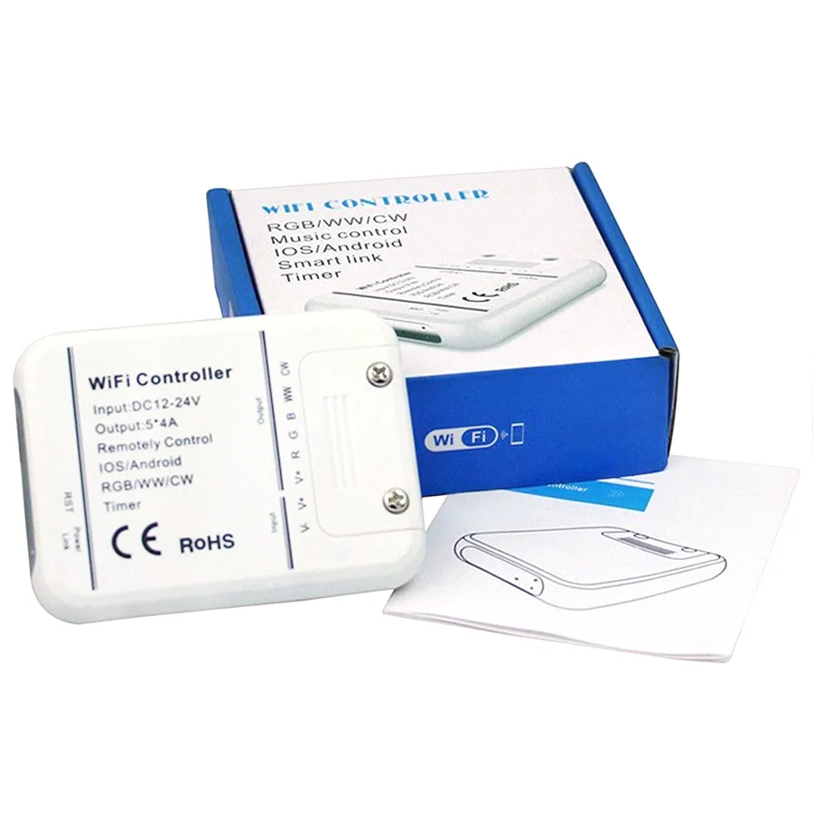 C19 затемнения Беспроводной AC/DC 12 24 V IOS Android WI FI пульт дистанционного управления 5