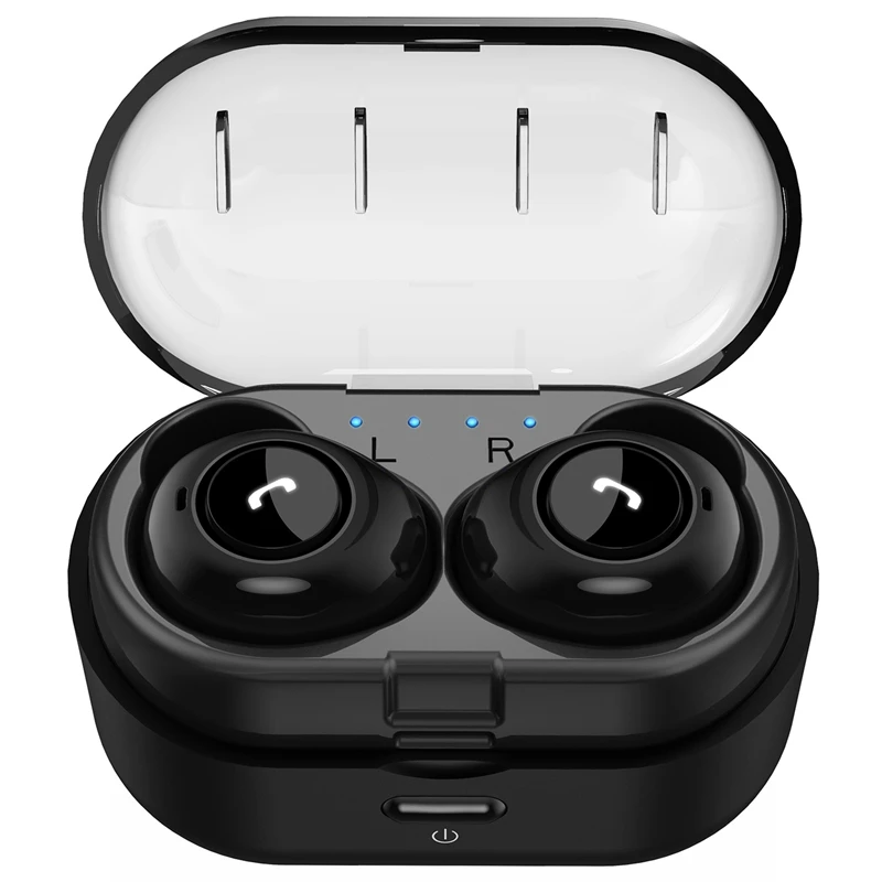 Bluetooth наушники 5 0 Tws мини беспроводная гарнитура стерео глубокий бас с зарядным