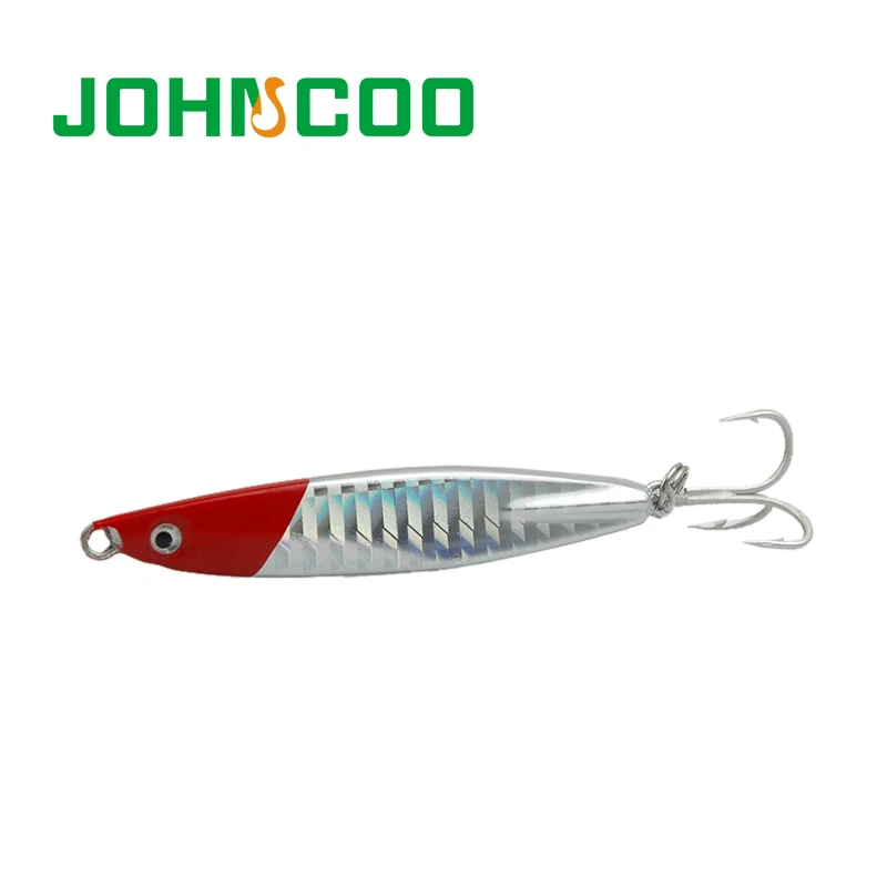 1pc 78mm 30g Metal Lures with Treble Hook Fishing Lure Spoon Hard Bait | Спорт и развлечения