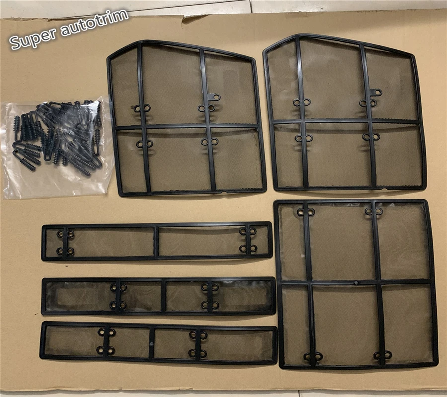 

Lapetus Accessories Fit For Toyota Prado Fj150 2018 - 2020 Front Grille Insert Net Car Insect Screening Mesh / Protective Kit