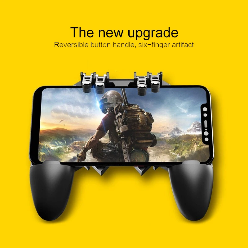 AK66 PUBG контроллер геймпад PUBG мобильный геймпад Android триггер огонь Кнопка Aim ключ L1R1 шутер контроллер Джойстик#18