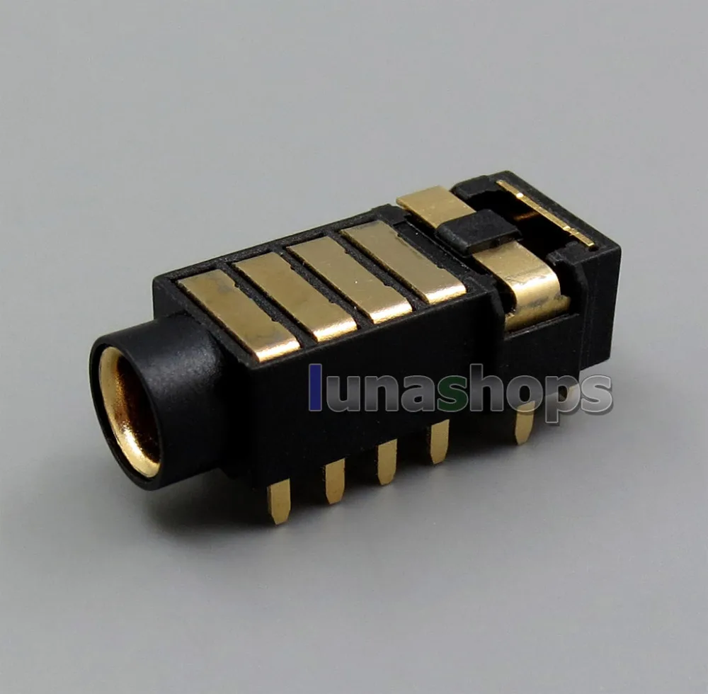 

LN005638 4.4mm 5 Pole Female Headphone Pin Plug Audio Adapter For Sony PHA-2A TA-ZH1ES NW-WM1Z NW-WM1A AMP Player