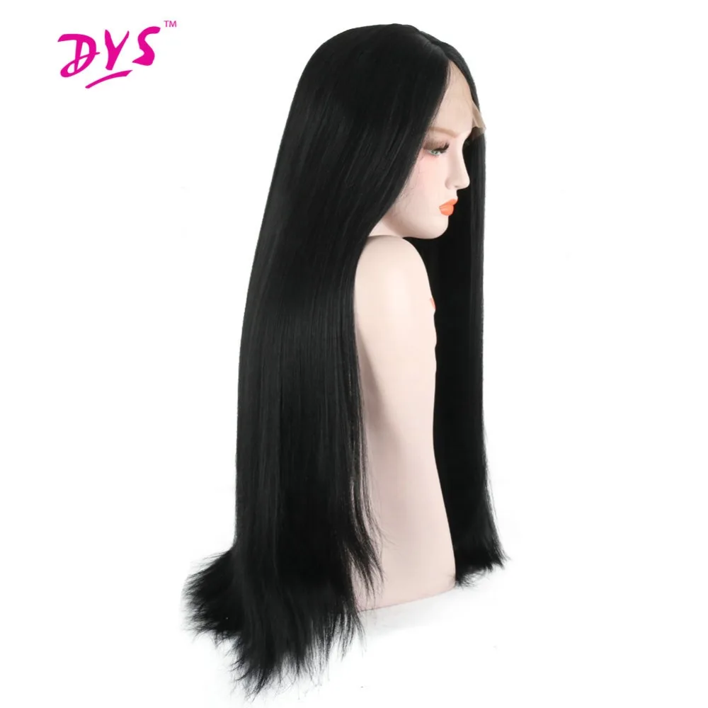 Deyngs Yaki прямой парик из кружева спереди 18 30 дюймов длинный женский с фронтальным