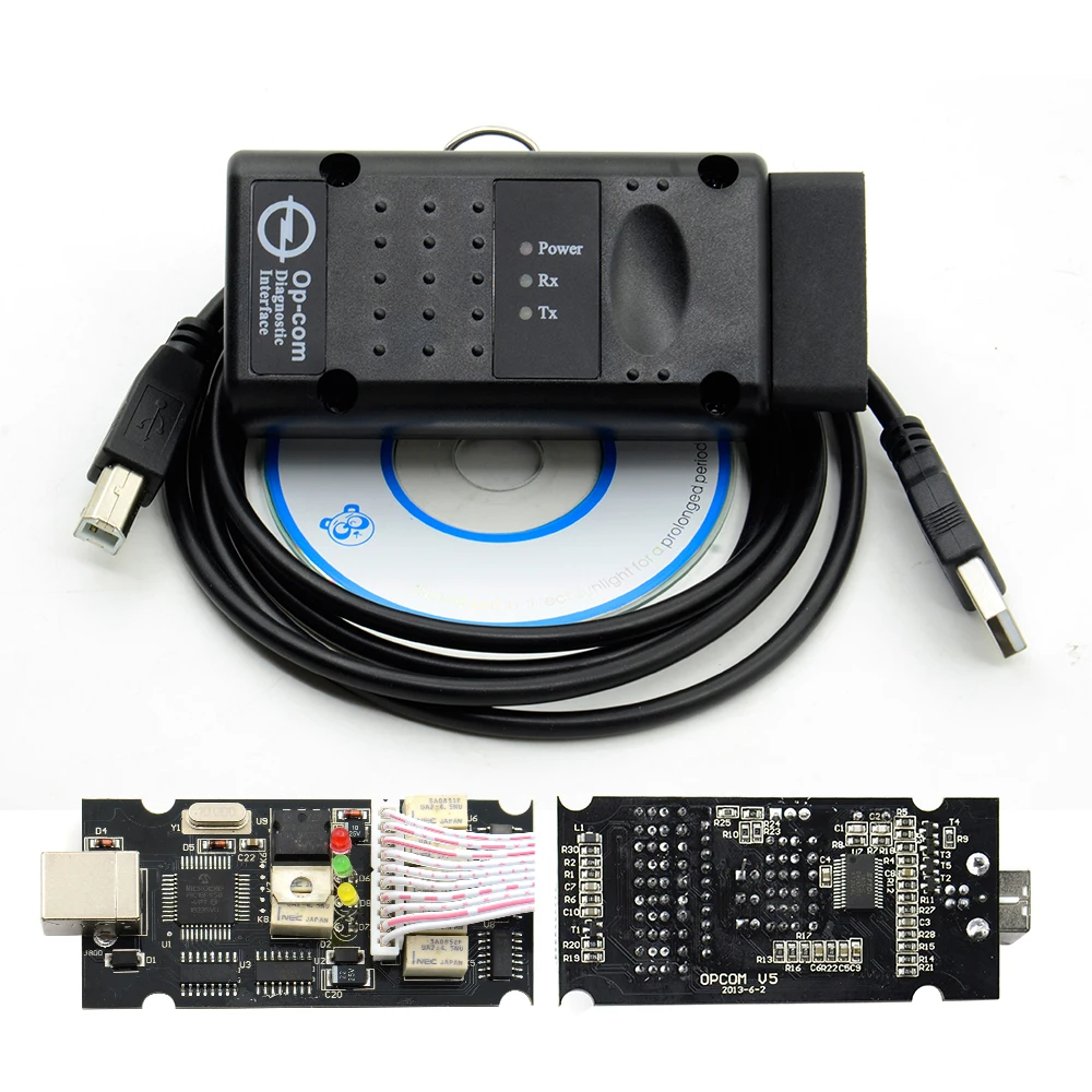 2018 сканер диагностический инструмент для O-pe-l op com V1.65 V1.78 V1.99 с чипом PIC18F458 CAN BUS