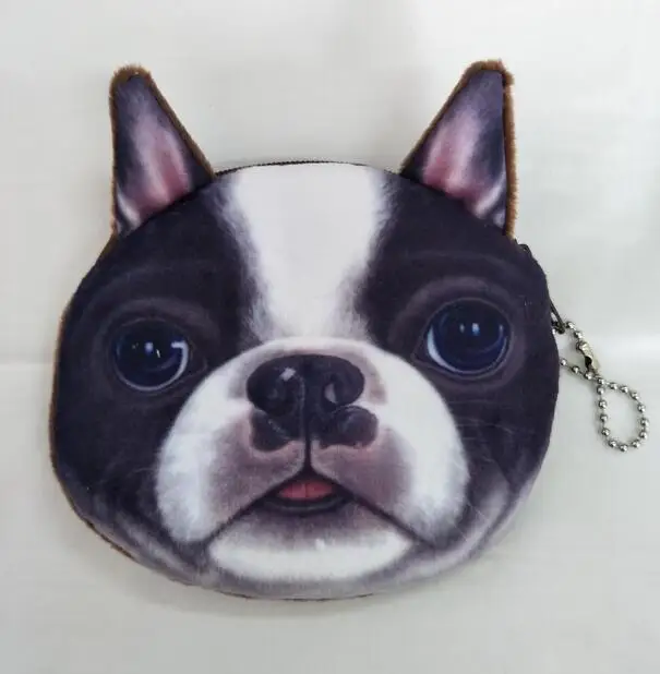 Футляр для монет женский овальный с 3D принтом животных|3d oval|kids coin pursecoin purse |