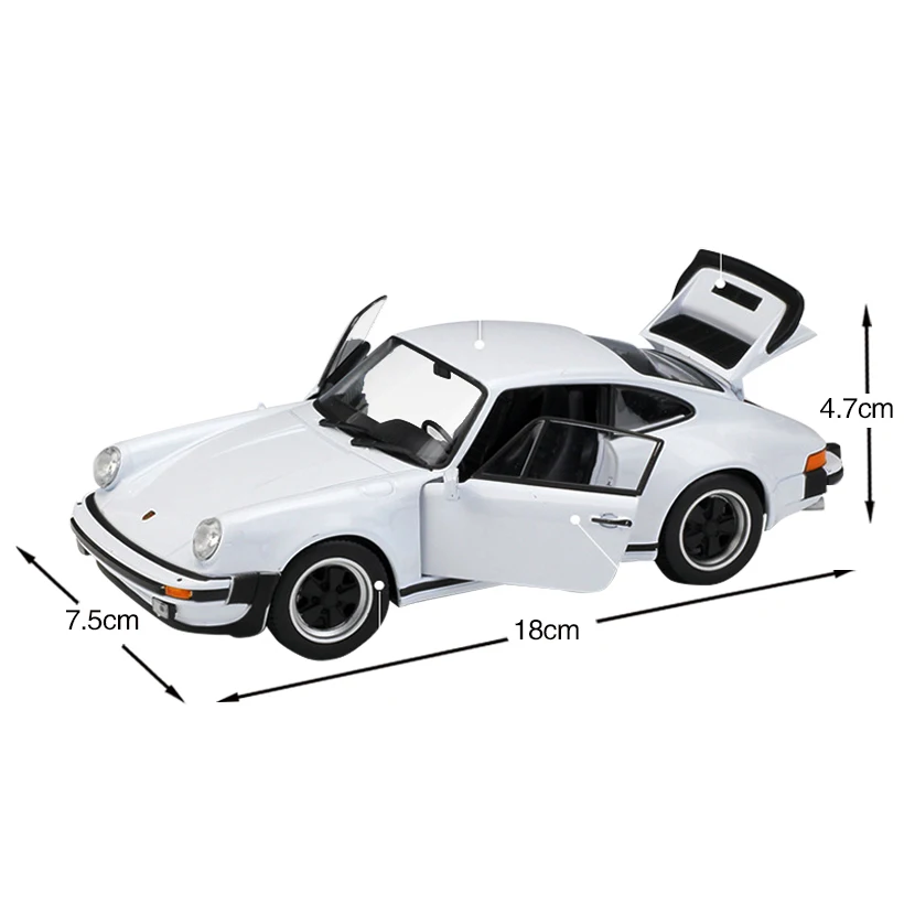 1:24 модель автомобиля из сплава 911Turbo3. 0 Игрушечная игрушечный автомобиль