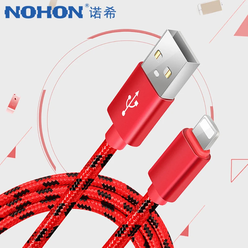 NOHON кабель для быстрой зарядки iPhone X 8 7 6 6s Plus 5s XS MAX XR шнур Ipad Mini 1 2 3 4 линия зарядного