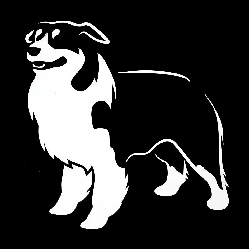 15 9*15 6 см Австралийская овчарка виниловые наклейки мотоциклетные декоративные