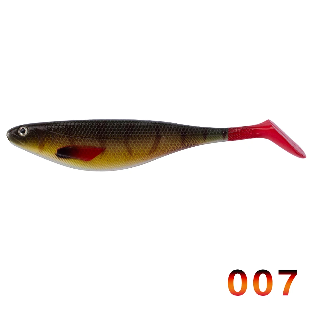 007 Hunthouse pro Shad Приманка westin shad Teez pike leurre 17 см 35 г весло для рыбалки хвост Реалистичная shad Большая мягкая пластиковая наживка Резина - Цвет: 007