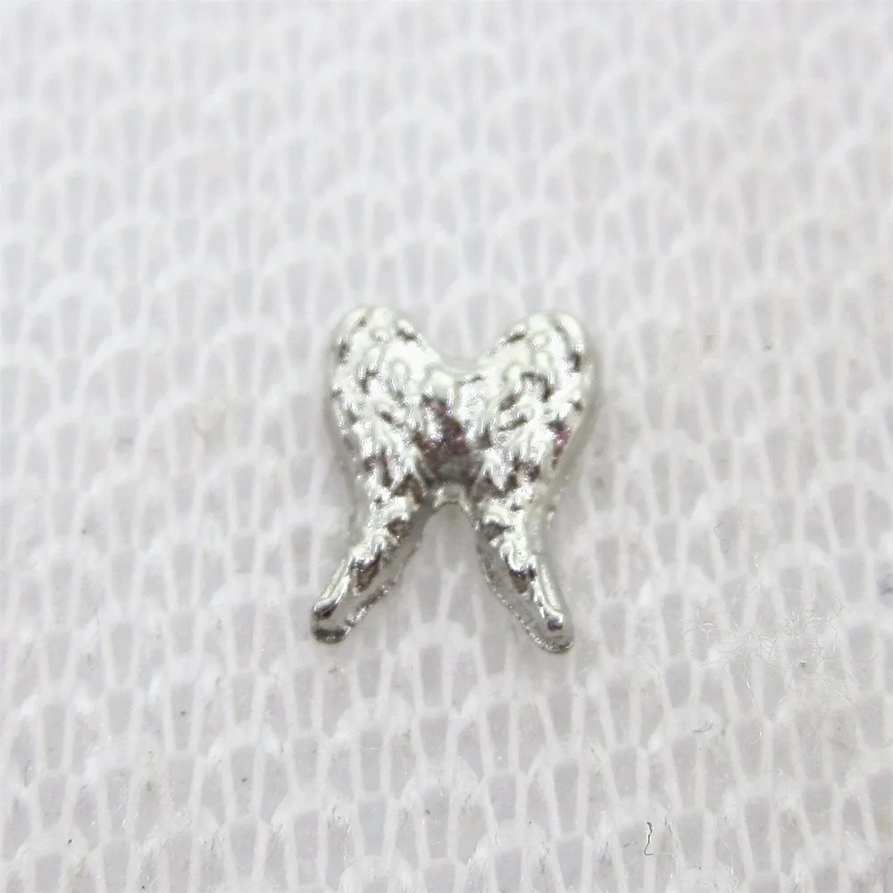 100 шт./партия Разноцветные Подвески с двумя крыльями |