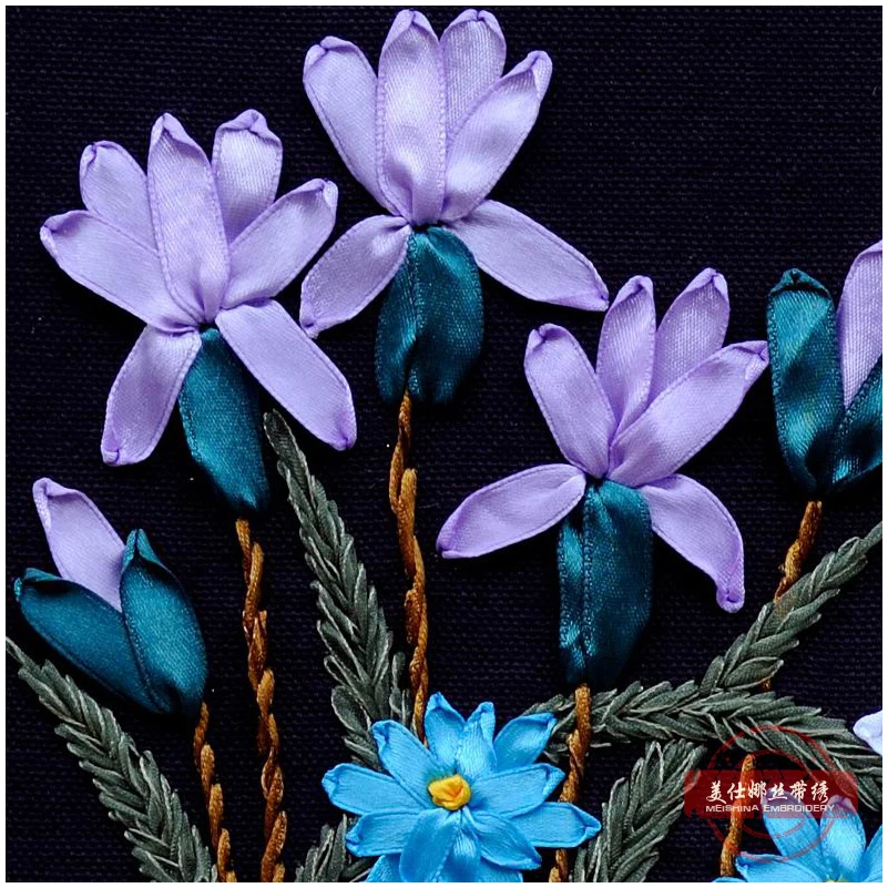 Набор для начинающих DIY ручная работа лента вышивки 3D простая нить рукоделие