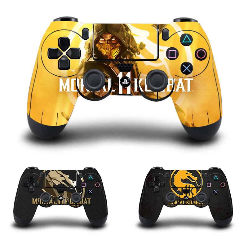Контроллер для PS4, игровая станция, геймпад Mortal Komba 11, наклейка s Vinilo Pegatina, наклейка для PS4/PS4 Slim/PS4 Pro, контроллер