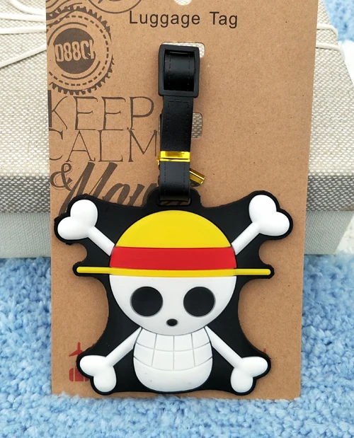 see chart IVYYE one piece Luffy Chopper аниме аксессуары для путешествий багажная бирка на чемодан ID адрес портативный держатель тегов багажная этикетка Новинка - Цвет: see chart