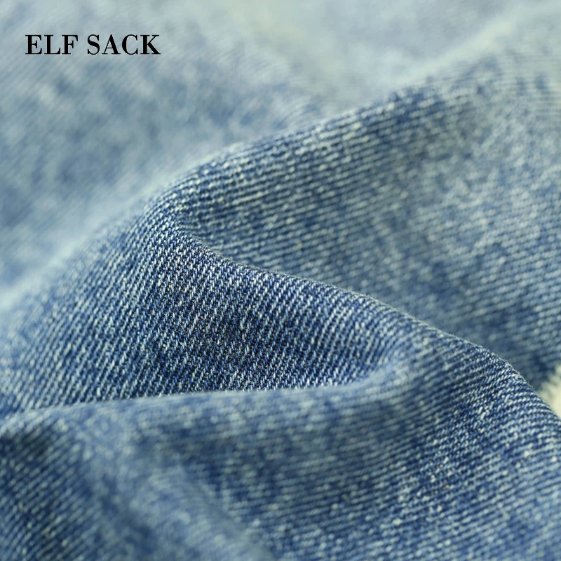 Женские хлопковые куртки ELFSACK однобортные с цветочным принтом 2019|Женские куртки|