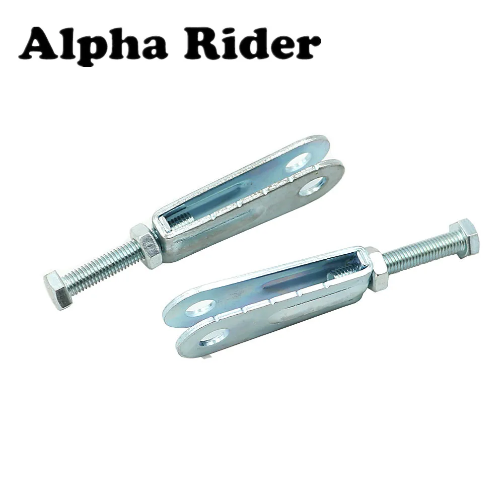 2 шт. ATV запчасти съемник для цепи регулятор серебро Yamaha Banshee YFZ350 Blaster 200 год 1988 2006 2005