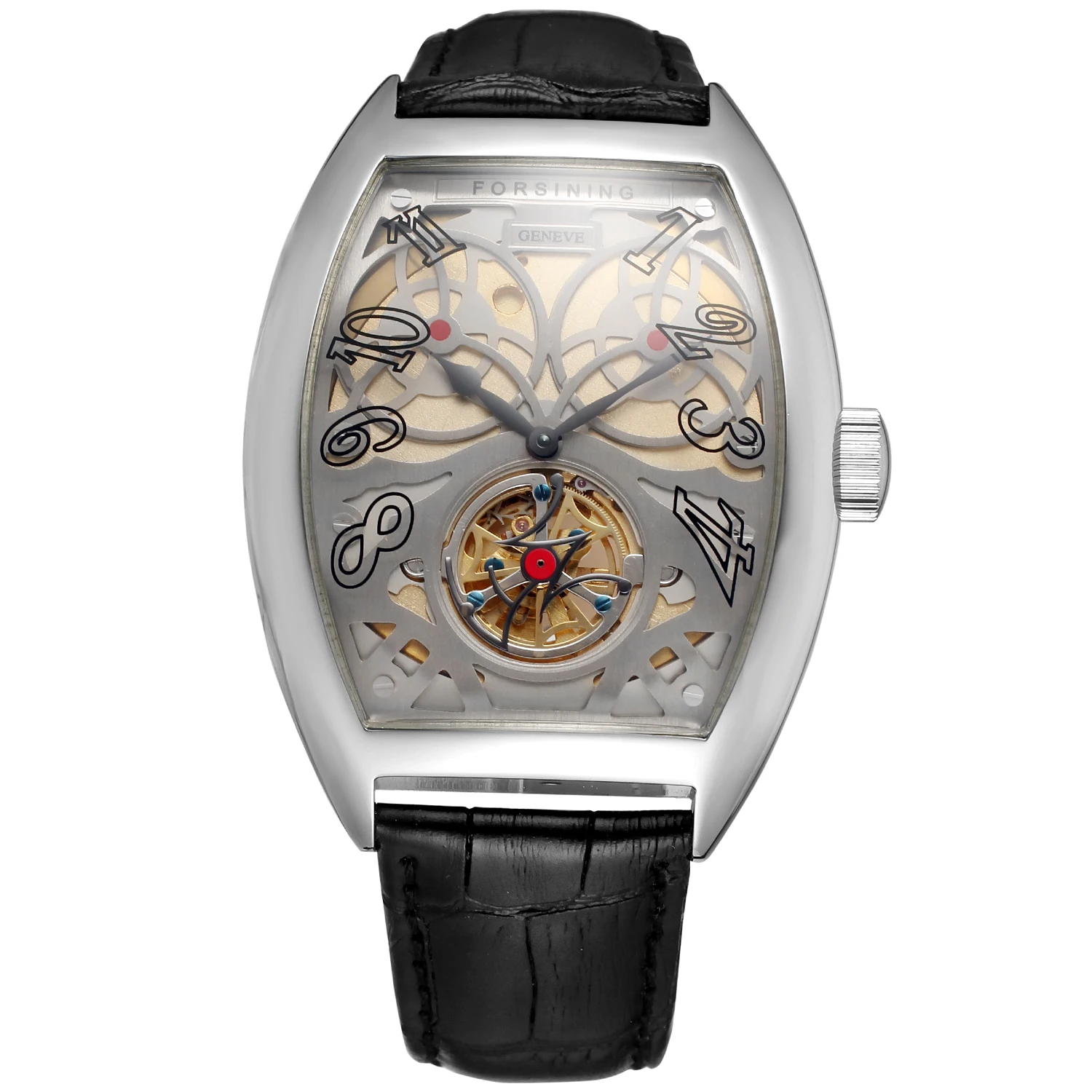 2019 FORSINING Tourbillon Мужские часы военный армейский Спорт Часы мужские лучший бренд