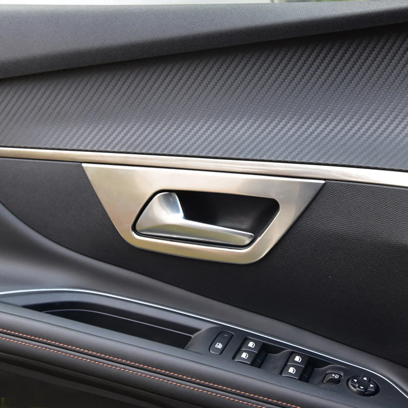 ABS/Сталь аксессуары интерьера дверные ручки чаши рамка для peugeot 3008 3008 GT сомнения очаровательно, /5008 5008 GT