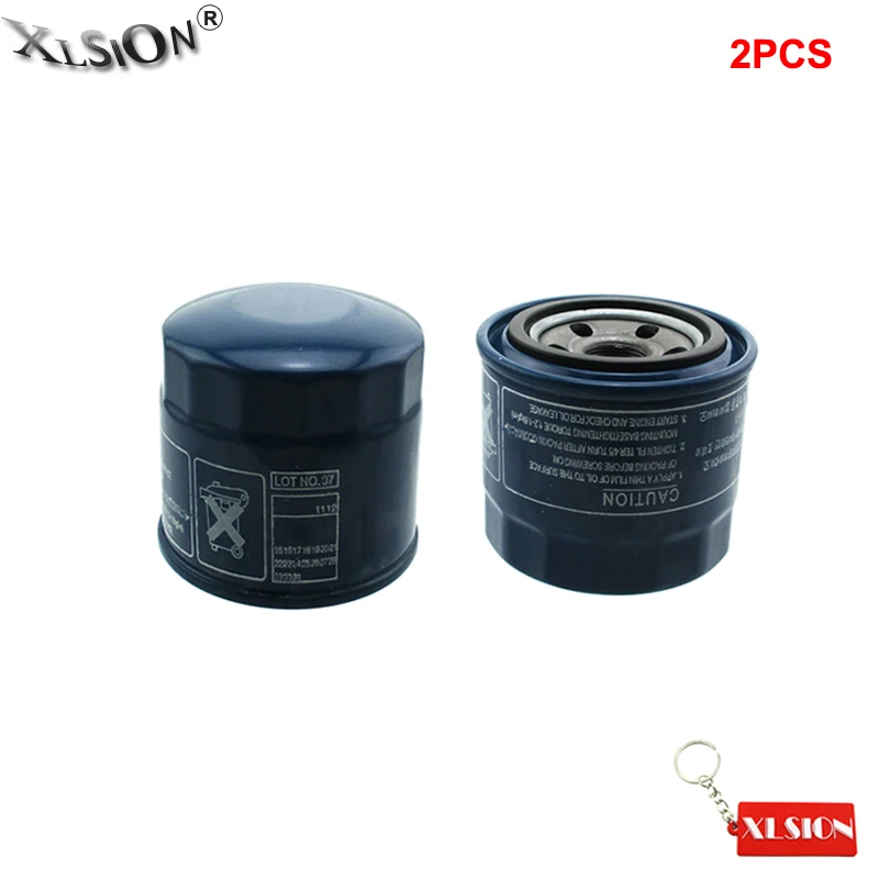 XLSION Aftermarket 2 шт. масляный фильтр 26300-35500 подходит для 1986-2017 Hyundai Accent Elantra Sonata Kia Optima KIA
