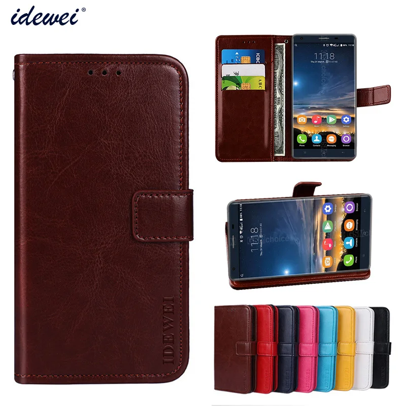 

For Oukitel K6000 Pro Case Business Style Flip Wallet PU Leather Stand Phone Fundas Cover for Oukitel K6000 Pro Case Accessories