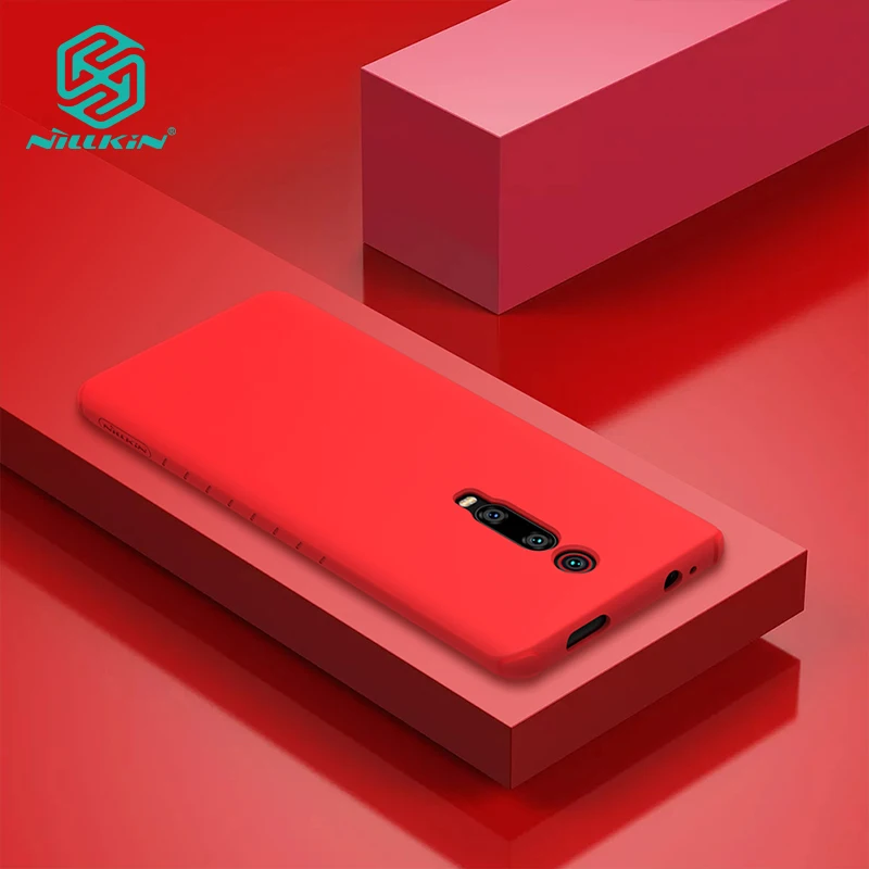 Красный Nillkin ТПУ чехол для Xiaomi mi 9T и красный mi K20/K20 Pro силиконовый Гладкий защитный чехол мягкий цветной чехол s - Цвет: Красный