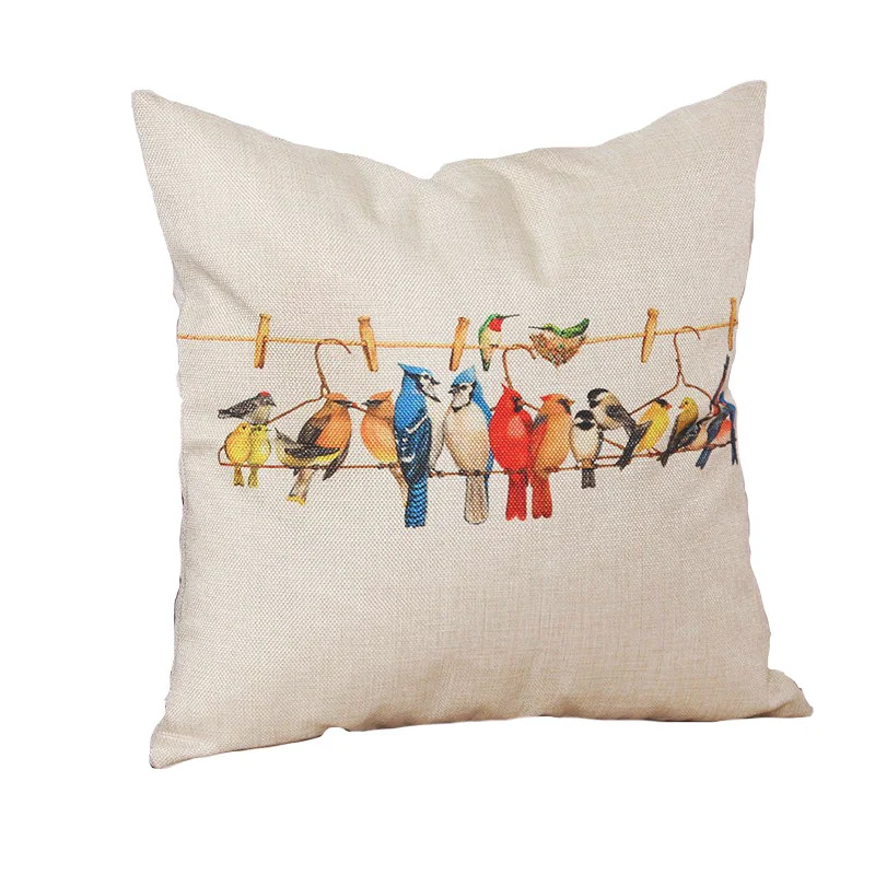 Оптовый заказ дешевые цены хлопка белье тканые главная декоративные узоры сова