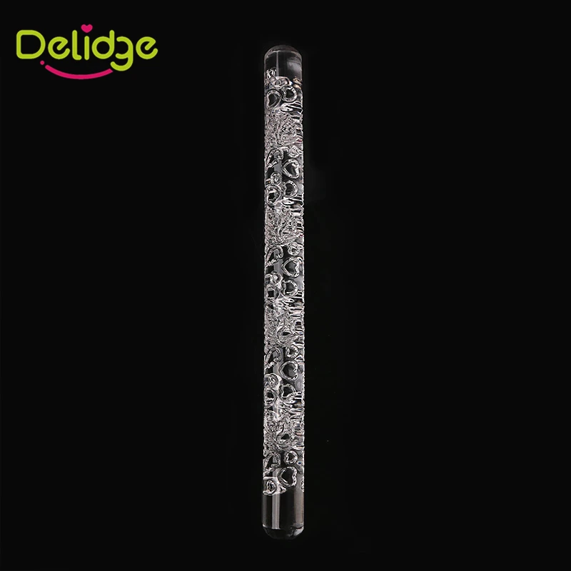 Delidge 1 шт. 10 типов тортов помадка Скалка акриловый цветок текстурированная