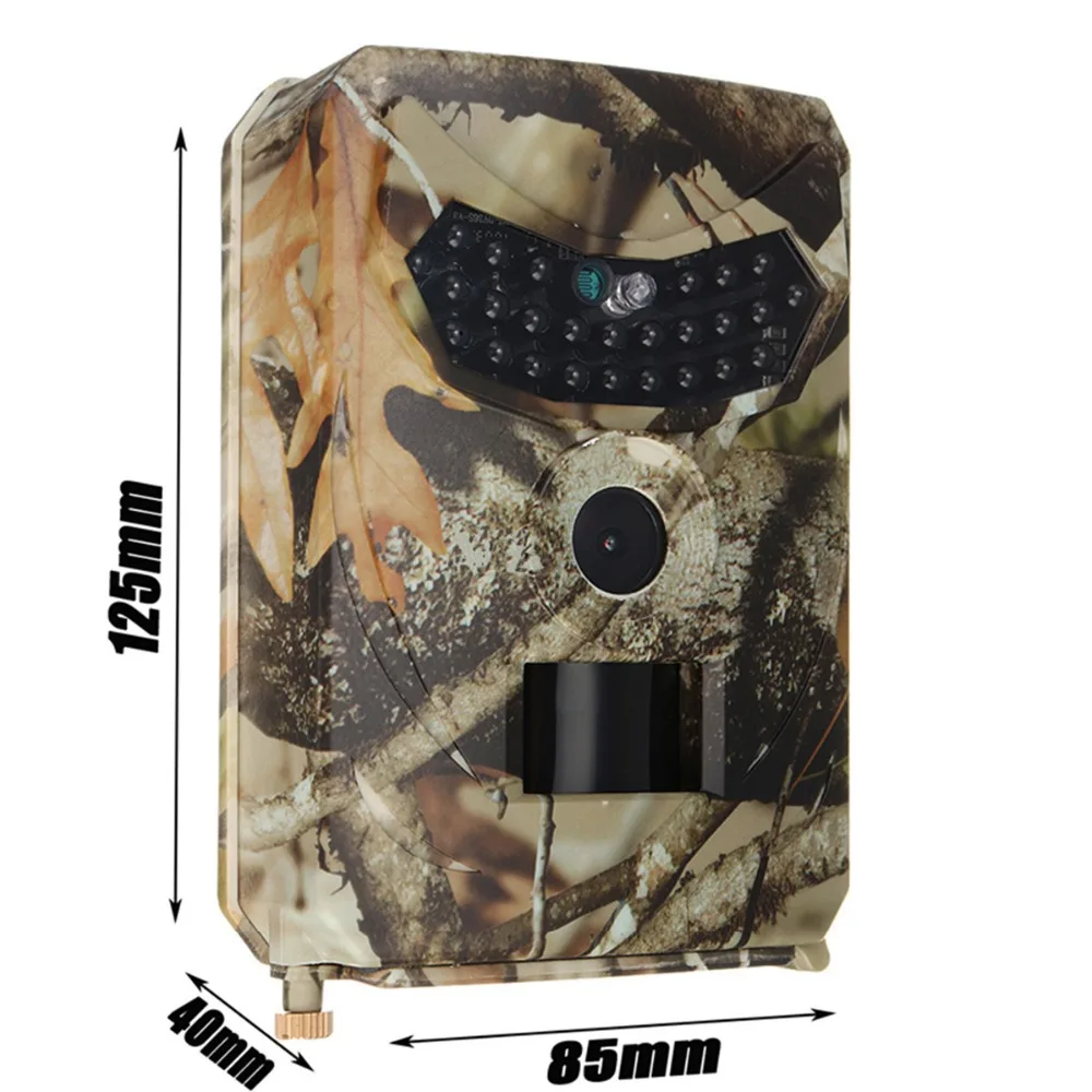 Hunting Trail Camera PR100 12MP without lcd display 1080p Scouting Wildlife Night Vision IR Cut Infrared | Спорт и развлечения