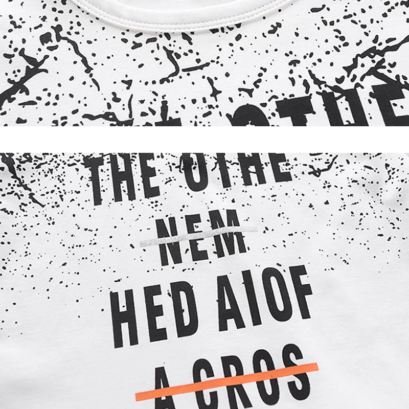 С круглым вырезом и принтом Футболки для мальчиков модные летние Рубашка с