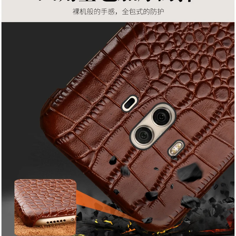 Чехол из натуральной кожи 5 9 дюйма для huawei mate 10 чехол с откидной крышкой ALP AL00