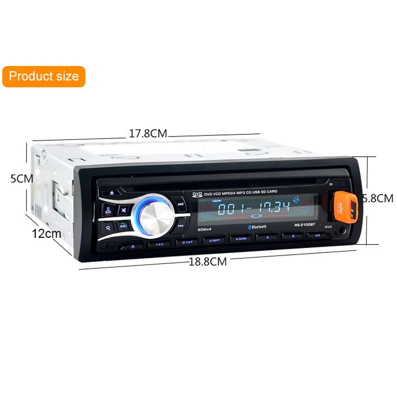 Автозапчасти CD плеер автомагнитолы высокого разрешения с навигацией DVD Bluetooth MP3/FM