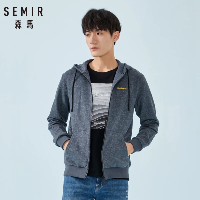 SEMIR спортивная куртка для мужчин с капюшоном карманами мальчиков мужские