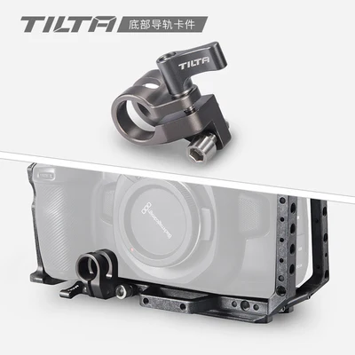 Tilta 15 мм Нижний одиночный стержень держатель TA BSRA G для BMPCC 4K клетки|Аксессуары