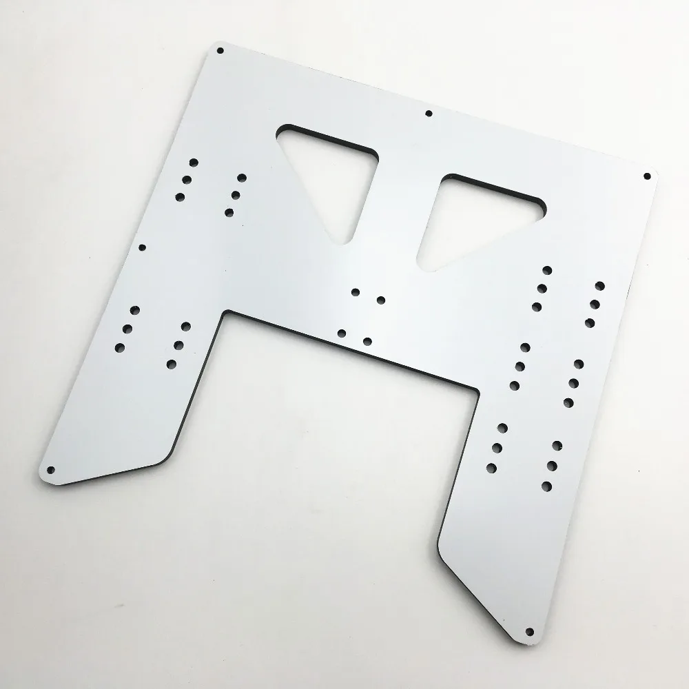 Funssor Anet A8 A6 3d принтер обновленная 6 мм алюминиевая композитная пластина y-каретка обновленная пластина с подогревом