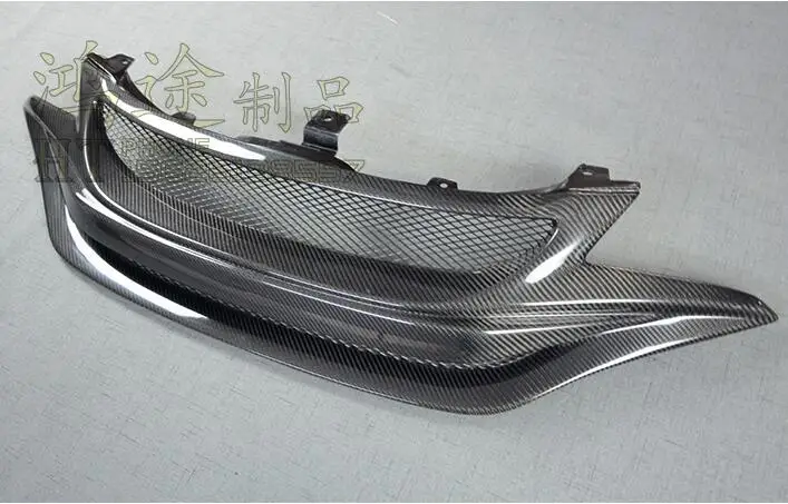 Автомобильный передний бампер из углеродного волокна гоночная решетка