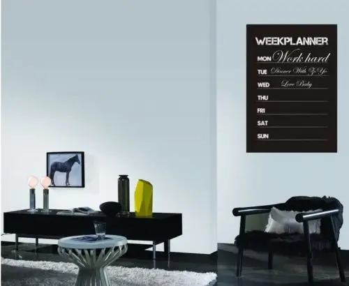 Еженедельный планировщик календарь наклейка на стену память доска сделай сам