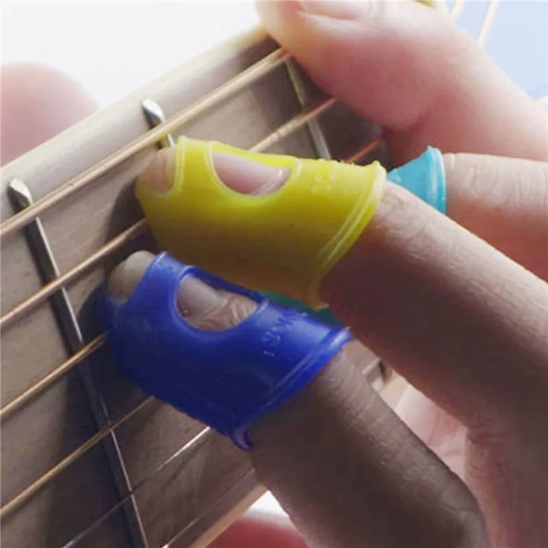 1 шт. Новинка хит продаж пальчиковые гитарные палочки Giutar Plectrum силиконовые