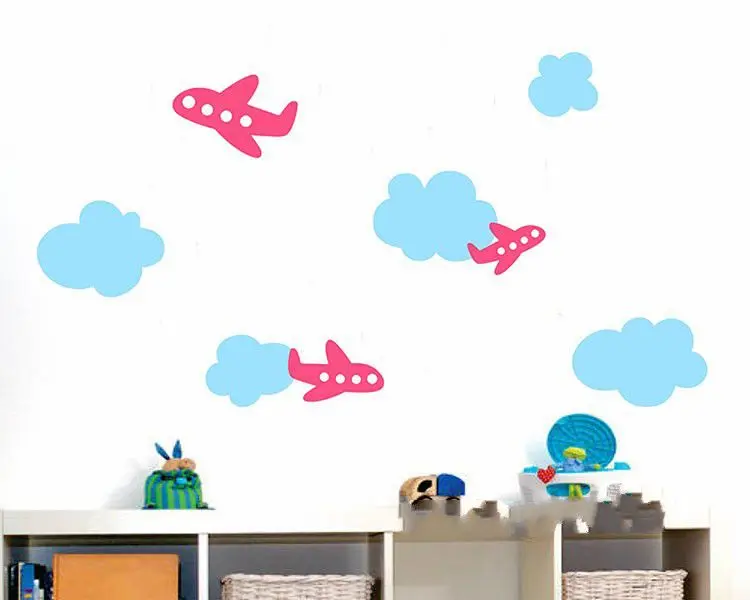 Симпатичный телефон с рисунком летающих облаков детская фотография украшение