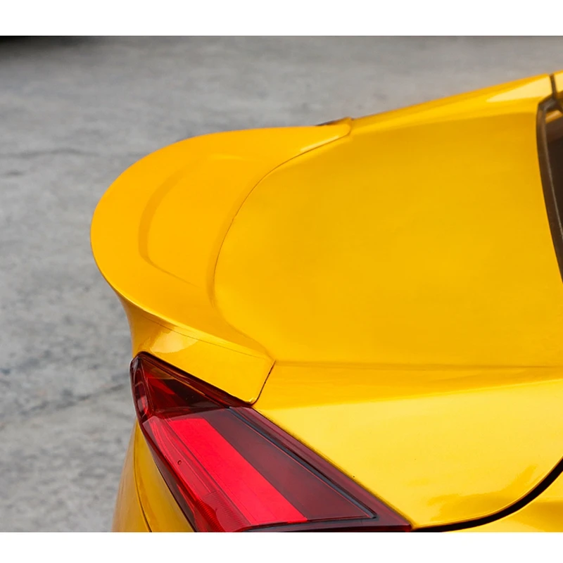 Для Honda Civic спойлер 2016 2017 ABS Неокрашенный пластиковый праймер цветной задний
