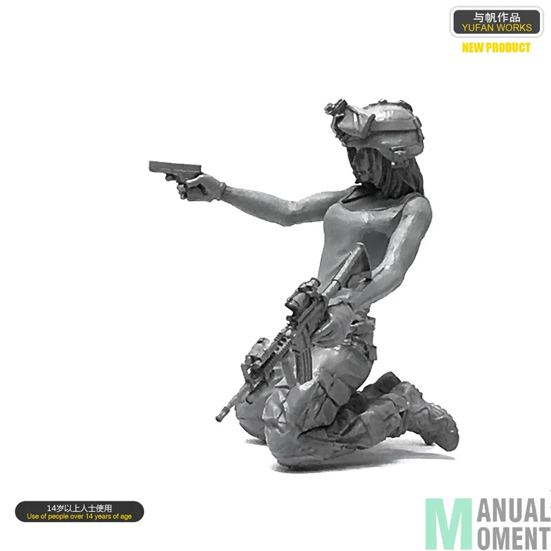 Высокий Guality миниатюрный 1/35 американский морской уплотнитель коммандер на
