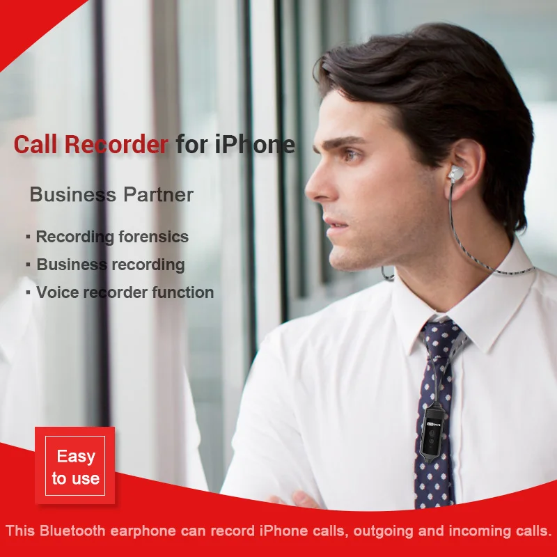 512 Мб диктофон Bluetooth наушники гарнитура для iPhone Android телефонный разговор входящие