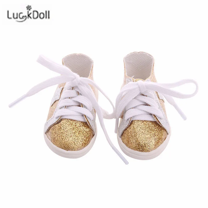 LUCKDOLL Пентагон для обуви 18 дюймов американская 43 см кукла аксессуары детской