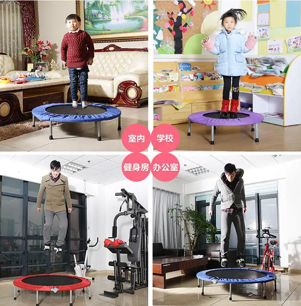 36-дюймовый диаметр 91 см складные батуты пружинный подпрыгивающий кровать евро
