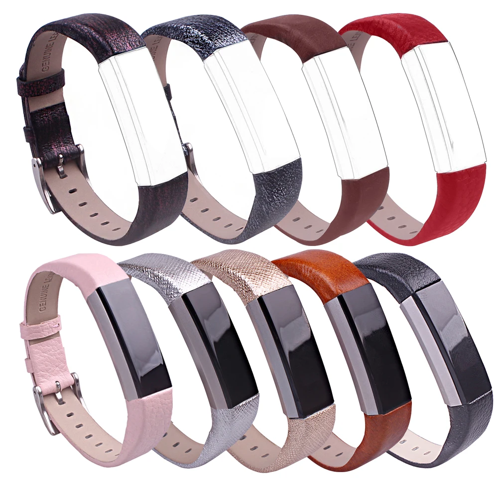 Запасные кожаные ремешки для Fitbit Alta/Alta HR классический браслет из натуральной