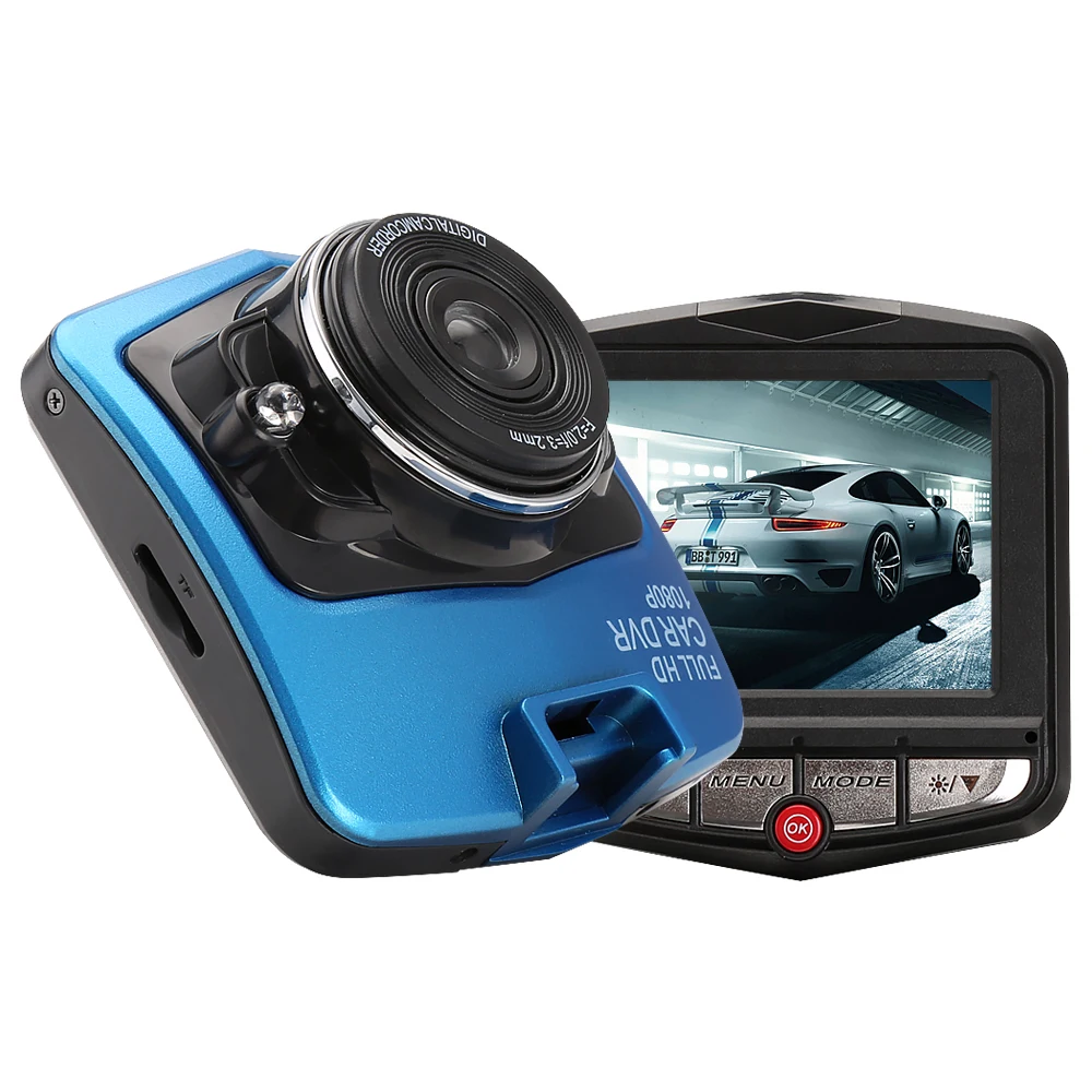 Мини 2 4 &quotАвтомобильный dvr камера Dashcam Full HD 1080p 720P видео регистратор g-сенсор
