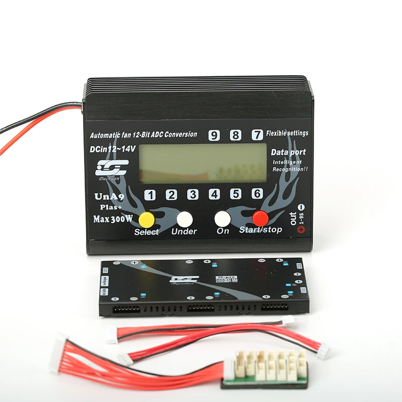 UNA6 6S UNA9 Plus 9S LiPo литий полимерное зарядное устройство Зарядка аккумулятора для