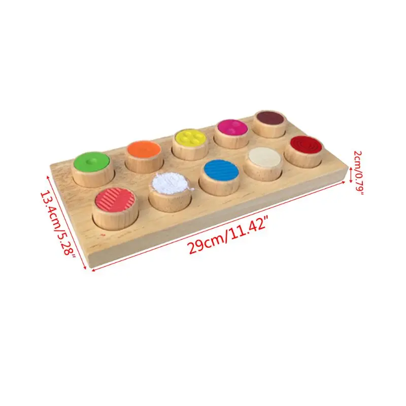 

HBB Kids Toys Color Matchin Blocks Children Memory Touch Cognitive Skill Training Kids Infant Game Puzzle Early Educational Toys