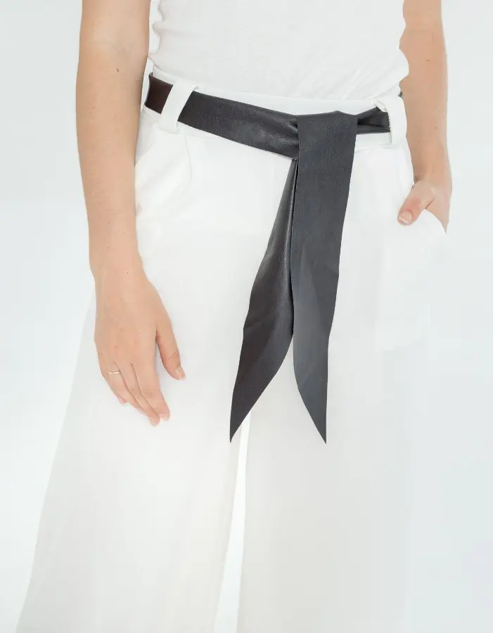 SHN Pantalon палаццо Blanco Roto. 22340 002 SS18| |