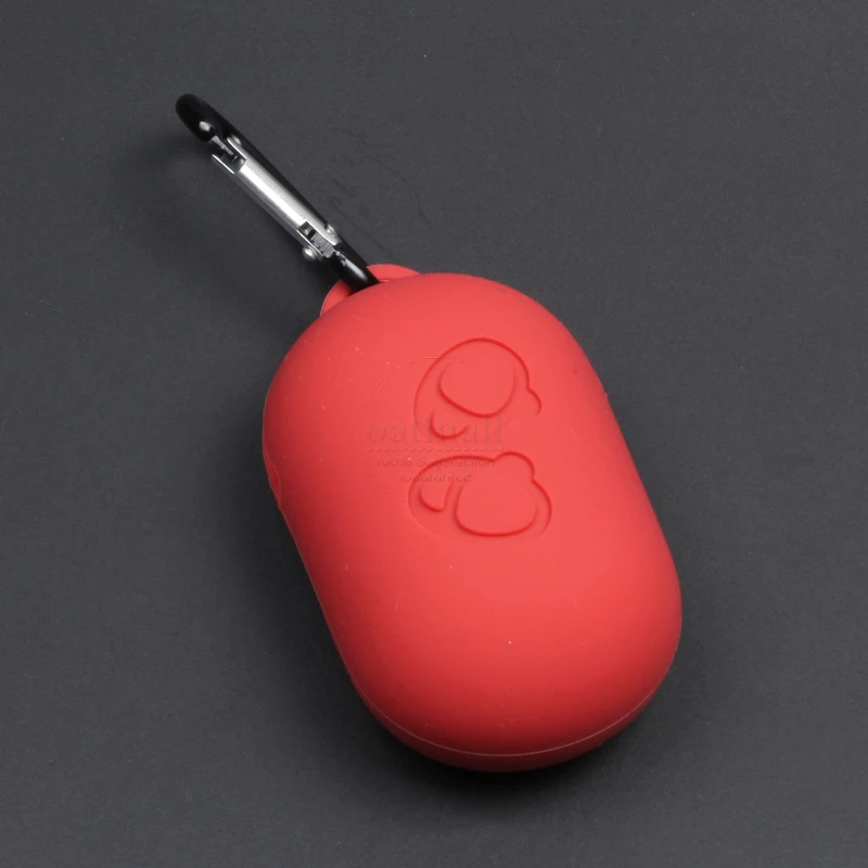 Red Матовый Мягкий ТПУ силиконовый чехол для samsung gear IconX зарядный чехол для наушников беспроводной Bluetooth защита для наушников - Цвет: Red