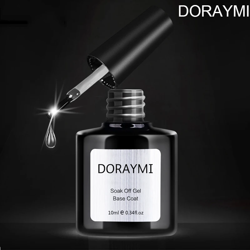 Doraymi УФ Гель лак 10 мл длительный сильный базы питание масло гель Лаки замочить от